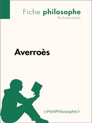 cover image of Averroès--Fiche philosophe